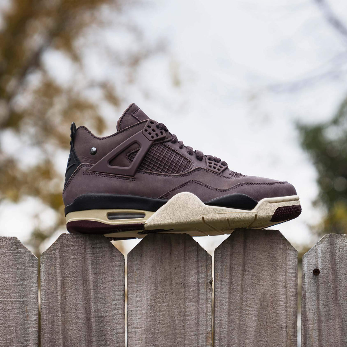 Air Jordan Retor 4 X A Ma Manirer Violet Ore